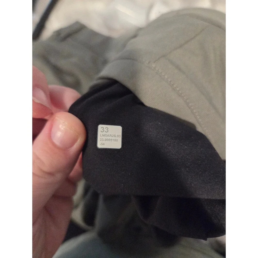 Lululemon ABC Pants‎ Slim Fit Olive Green Men's Size 33